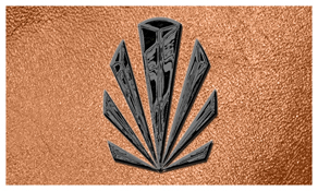 DNSEMP-C-602-BK-SH-CP Black Sunburst Shimmer Copper